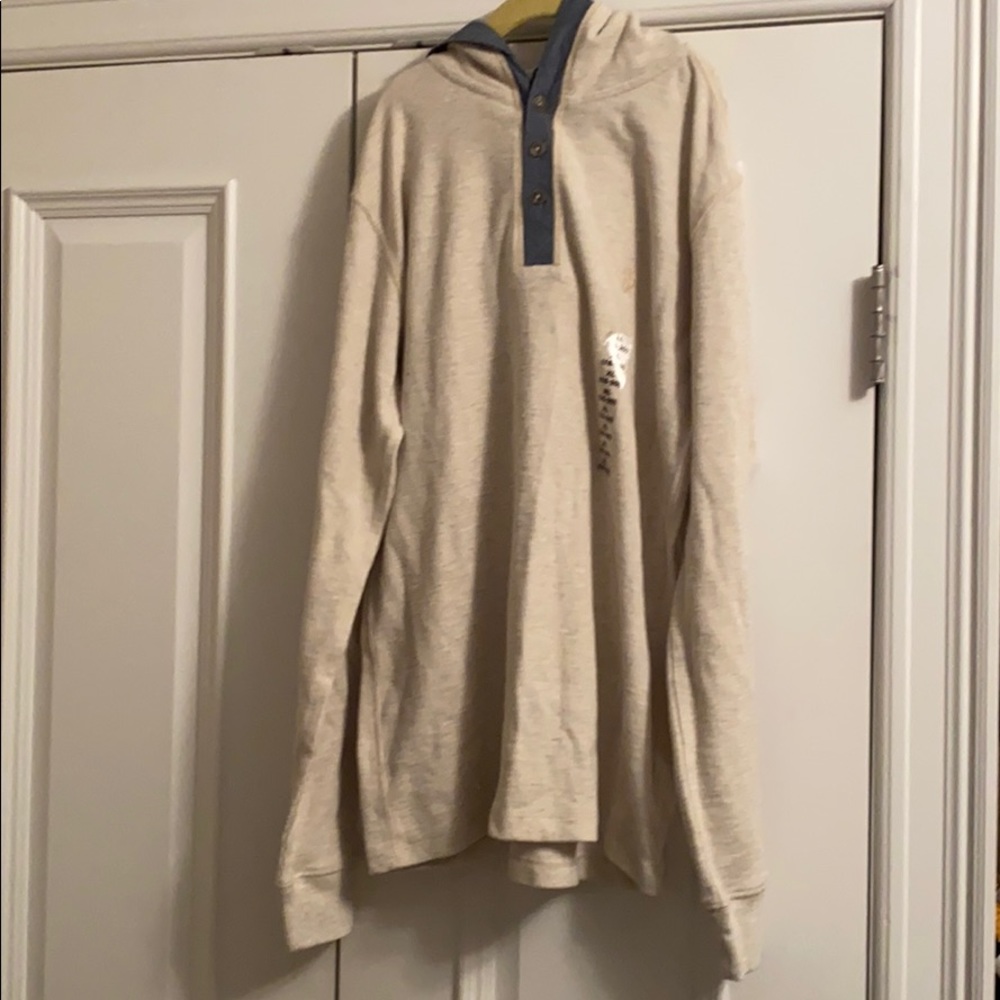 Boys, Polo by RL, thermal hoodie, Cream color